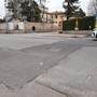 Siamo all'altezza della chiesa dei Frati: da qui viale Borri si trasforma in una &quot;mulattiera&quot; con lunghi tratti di asfalto di altezza diversa nella stessa corsia di marcia