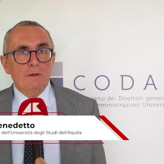 Università, Di Benedetto (CoDAU): "Ogni università può dare il proprio contributo"