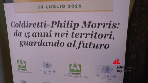 Tabacco: Philip Morris Italia e Coldiretti celebrano il 15° anniversario dell'accordo di filiera Tabacco: Philip Morris Italia e Coldiretti celebrano il 15° anniversario dell'accordo di filiera