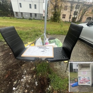 FOTO. Via Sardegna, ormai i maleducati trasferiscono anche l'ufficio