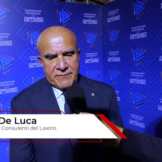 De Luca (Consulenti lavoro): "Calabria può crescere ancora" De Luca (Consulenti lavoro): "Calabria può crescere ancora"