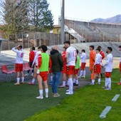 Domenica Varese al Franco Ossola contro il Derthona dopo la crisi degli appena 2 punti conquistati su 12 nelle ultime 4 gare (foto Ezio Macchi)