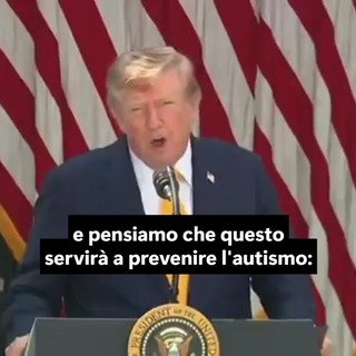 Trump torna su autismo e vaccini, la proposta: "Cinque piccole dosi invece di una massiccia"