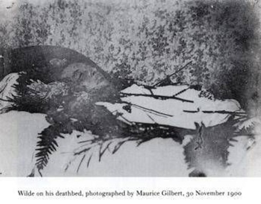 Oscar Wilde e la foto sul letto di morte, record all'asta