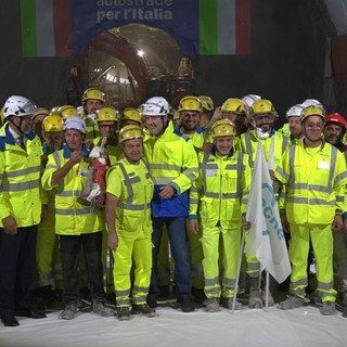 ASPI, completato lo scavo della galleria San Donato sull’A1 Firenze Sud-Incisa