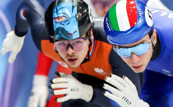 Bronzo Italia nella staffetta maschile di Short Track