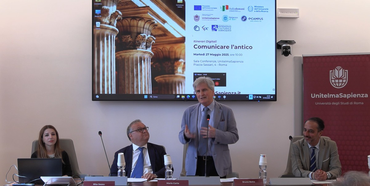 A UnitelmaSapienza un incontro su “Comunicare l’antico” A UnitelmaSapienza un incontro su “Comunicare l’antico”