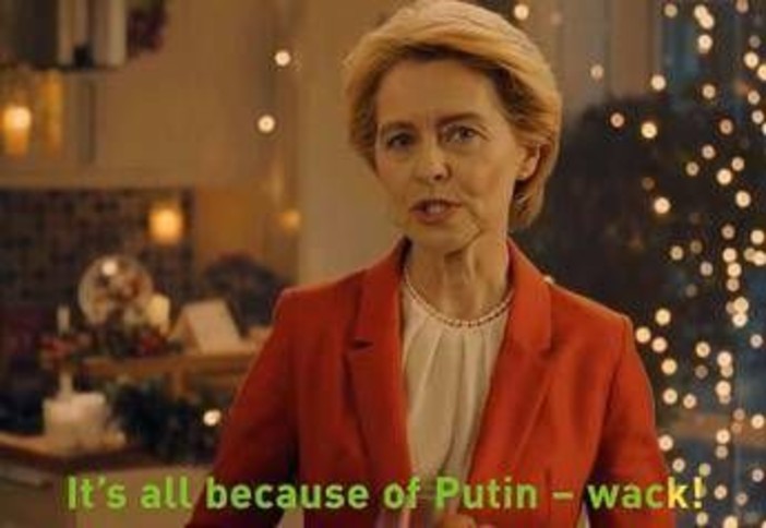 "Tutta colpa di Putin", lo spot della tv russa sfotte l'Europa "Tutta colpa di Putin", lo spot della tv russa sfotte l'Europa