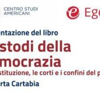 Libri, mercoledì presentazione del libro 'Custodi della democrazia' di Marta Cartabia Libri, mercoledì presentazione del libro 'Custodi della democrazia' di Marta Cartabia