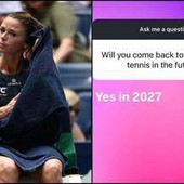 Camila Giorgi di nuovo in campo dopo il ritiro: "Nel 2027 torno a giocare tornei Wta"