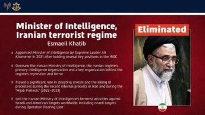 Israele uccide Esmaeil Khatib, chi era il ministro dell'Intelligence iraniano: il suo ruolo Israele uccide Esmaeil Khatib, chi era il ministro dell'Intelligence iraniano: il suo ruolo