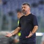 Lazio, rabbia dei tifosi dopo eliminazione dalla Coppa Italia: "Gattuso dimettiti" Lazio, rabbia dei tifosi dopo eliminazione dalla Coppa Italia: "Gattuso dimettiti"