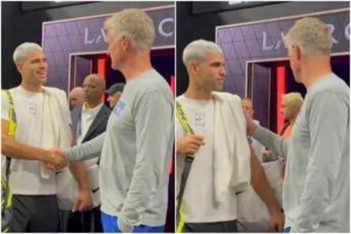 Steve Kerr incontra Alcaraz e lo 'incorona': "Mai visto niente del genere" Steve Kerr incontra Alcaraz e lo 'incorona': "Mai visto niente del genere"