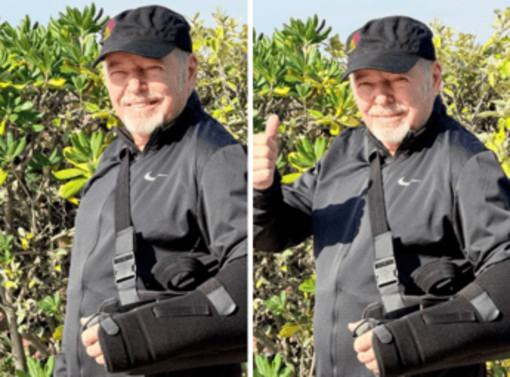 Vasco Rossi cade dalla bici e si rompe i legamenti della spalla: "Un'estate di dolori, tengo duro"