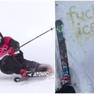 Milano Cortina, Kenworthy scrive "F*** Ice" sulla neve: minacciato di morte
