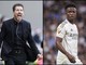 Real-Atletico, 'faccia a faccia' Simeone-Vinicius: "Florentino Perez ti caccerà"