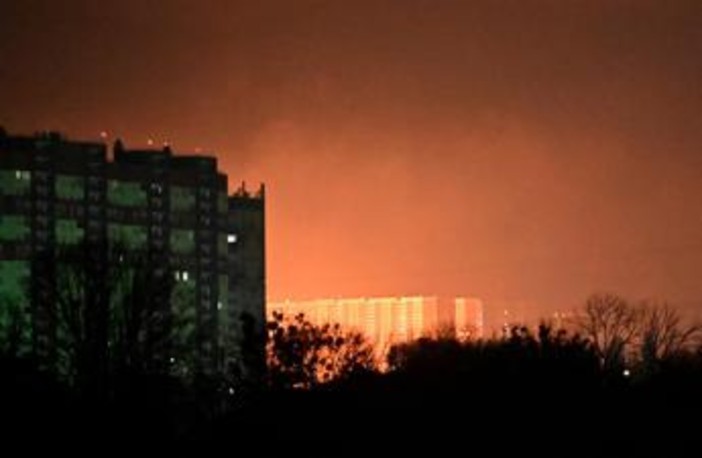 Ucraina, massiccio attacco missilistico su Kiev Ucraina, massiccio attacco missilistico su Kiev