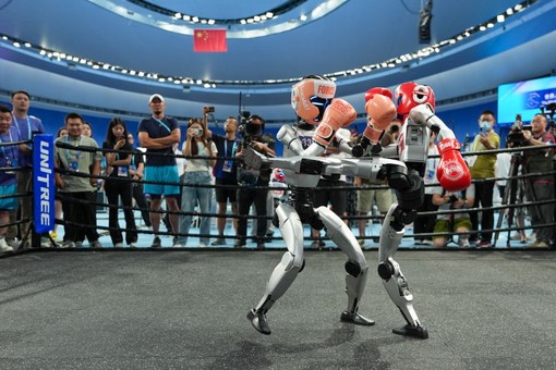 Cina, presenza di robot quadruplicata ai secondi World Humanoid Robot Games Cina, presenza di robot quadruplicata ai secondi World Humanoid Robot Games