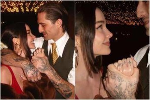 Damiano David si sposa, Dove Cameron ha detto sì: l'annuncio (e l'anello)