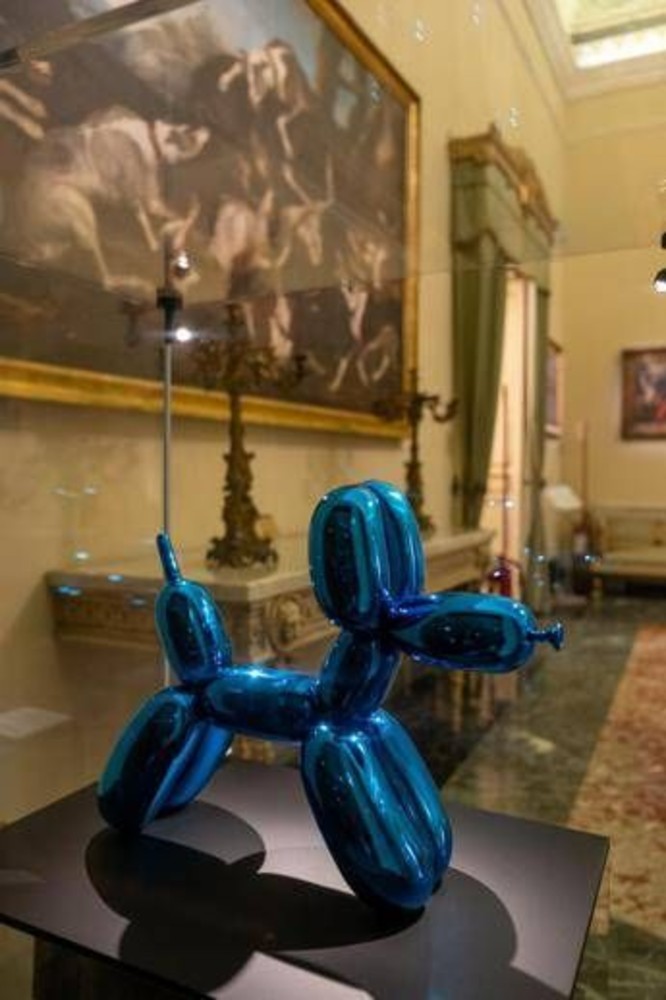 Arte, tributo a Jeff Koons al Palazzo Reale di Palermo