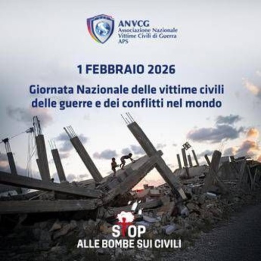 Anvcg e Anci, l’Italia si illumina di blu per chiedere stop alle bombe sui civili Anvcg e Anci, l’Italia si illumina di blu per chiedere stop alle bombe sui civili