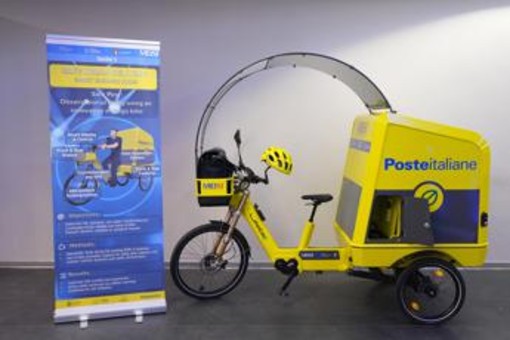 Poste Italiane, al via dai Navigili a Milano la sperimentazione con cargo e-bike
