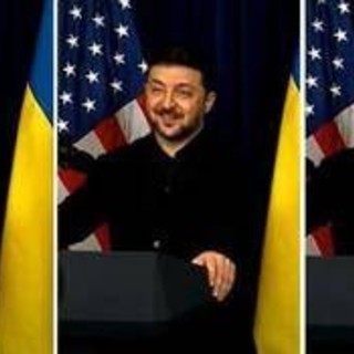 Trump: "Putin generoso con Ucraina". E Zelensky si fa una risata