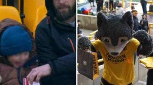 Papà ruba nuggets al figlio allo stadio, lui piange e la squadra lo ricompensa: il video virale