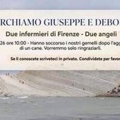 "Hanno soccorso i nostri figli in Sicilia", l'appello per rintracciare due infermieri fiorentini fa il giro del web