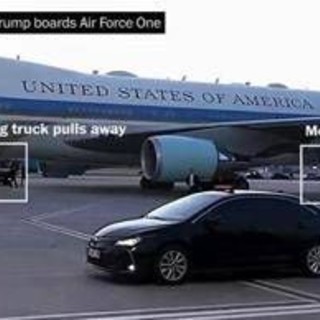 Trump e la falsa partenza sull'Air Force One, il depistaggio del tycoon contro la minaccia dell'Iran