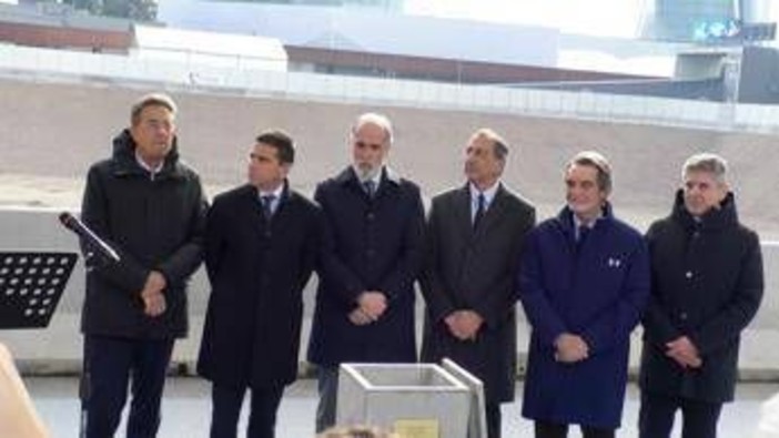 Milano, posata la prima pietra del nuovo centro di produzione Rai Milano, posata la prima pietra del nuovo centro di produzione Rai