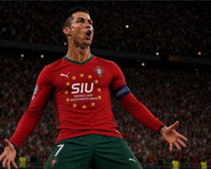 Mondiali, dal 'Sium' al... Siu: Ronaldo testimonial (involontario) per l'Europa