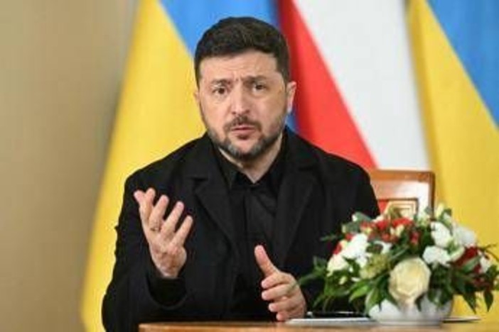 Ucraina, Zelensky e l'allarme: "Polonia nel mirino di Putin" Ucraina, Zelensky e l'allarme: "Polonia nel mirino di Putin"