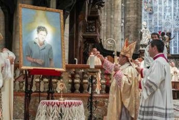 Arcivescovo Delpini: "'Trovati a tuo agio nella vita': la lezione di San Carlo Acutis ai ragazzi di Milano" Arcivescovo Delpini: "'Trovati a tuo agio nella vita': la lezione di San Carlo Acutis ai ragazzi di Milano"