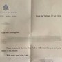 Famiglia nel bosco, Papa risponde a lettera genitori: "Vi ricordo nelle mie preghiere" Famiglia nel bosco, Papa risponde a lettera genitori: "Vi ricordo nelle mie preghiere"