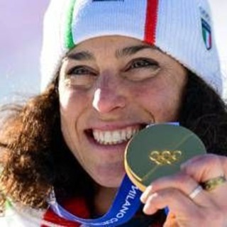 Milano Cortina, Brignone: "Nello sci sana rivalità, spero sia di esempio" Milano Cortina, Brignone: "Nello sci sana rivalità, spero sia di esempio"