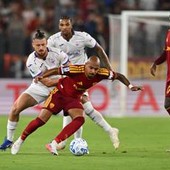 Roma-Fiorentina, gol annullato a Hermoso e proteste su rete Malen: cos'è successo Roma-Fiorentina, gol annullato a Hermoso e proteste su rete Malen: cos'è successo