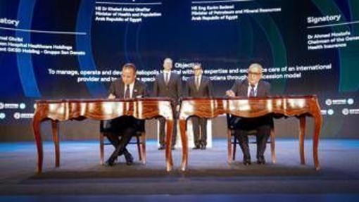 Sanità, Gksd e Gruppo San Donato: accordo per gestione ospedale Heliopolis al Cairo Sanità, Gksd e Gruppo San Donato: accordo per gestione ospedale Heliopolis al Cairo