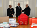Federfarma dona materiale sanitario alla Questura di Varese