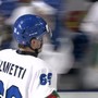 Marco Zanetti, 23 anni, malnatese segna il 3-1 del Blue Team alla Polonia nel Mondiale in Romania